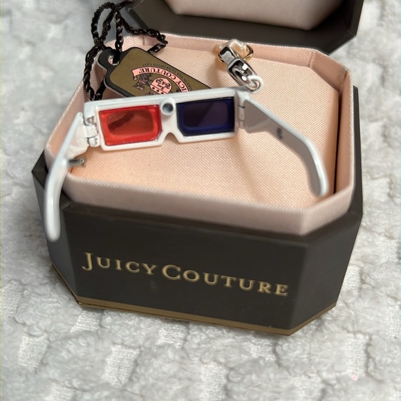 NWT Juicy Couture 3-D Glasses Charm - Picture 4 of 5